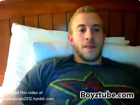 blonde hunk shoot load