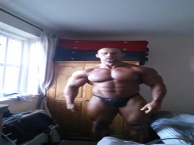 Lukas Gabris Bedroom Posing