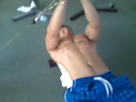 Tomas Horak Chest Training