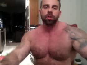 Hairy Xavier Jerking Of