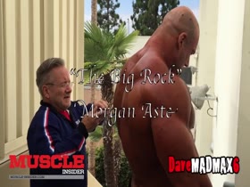 Morgan Aste at pumping before competition