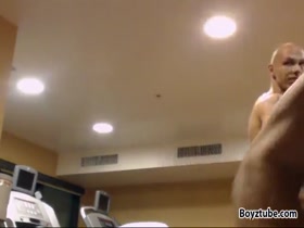 Flexing Gym Dudes
