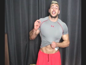 Beneath A Hard Rugby Hunk