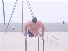 Flexing my chest all day