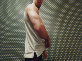 Arms flexing