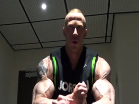 Alex Rem Muscle Flexing