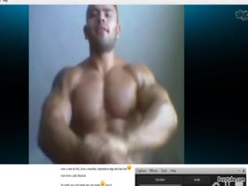 HOT BODYBUILDER WEBCAM !