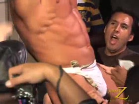 Robert Van Damme Strips @ Jimmy Z