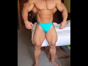 Hassan < posing in hotel room