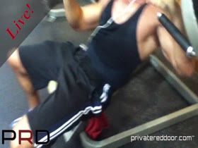 Gym Pump Chest workout & Underwear Anthony