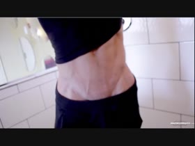 Sextexting his shower