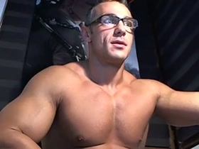 muscle down the hallway