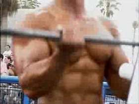 Bodybuilders at Venice Beach