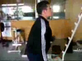 Young Lorenzo Becker blast his guns