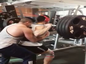 Latin twink squatting