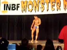 Young Nick Wright on stage-2009