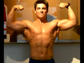 Teen latin bodybuilder-old video