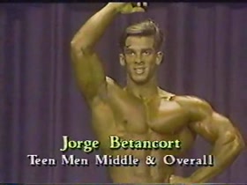 Jorge Betancourt - NPC Competition Posing