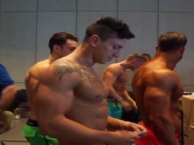 Rico Lopez Gomez poses his legs ...