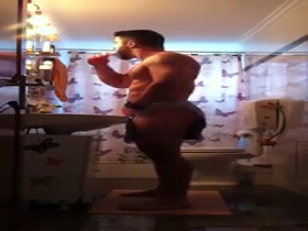 This Muscleman Dance Card is Full