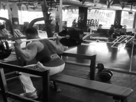 Muscle Black and White