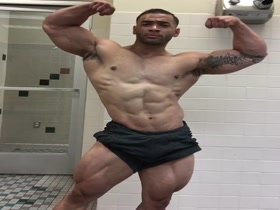 Hot Guy Flexing