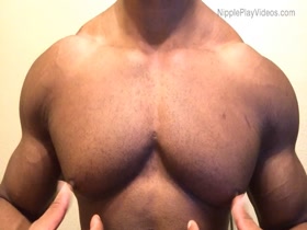 Alex's Hot Pecs and Nippleplay