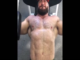 Pumping up massive pecs
