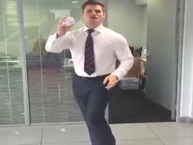 He isn’t wearing underwear at work