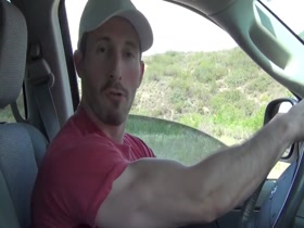 Shake Lightly shows off his Biceps in Slevees