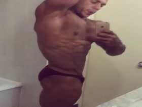 Marcello in skimpy briefs