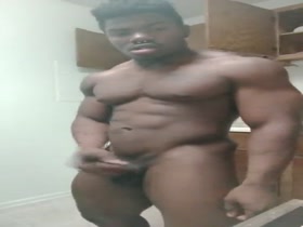 Cum-Eating Muscle Solo