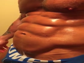 MUSCLE HUNK BODY and COCK