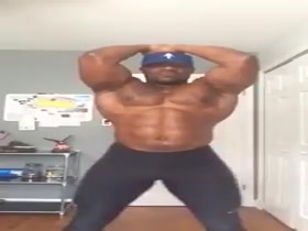 Black Muscles Dancing