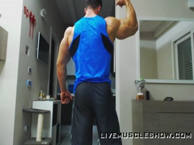James Lewis blue tank