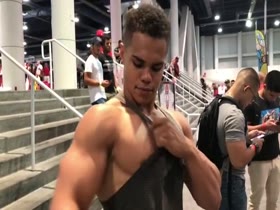 Boy muscle chest