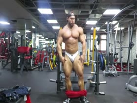 SAMIR TROUDI in undies