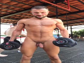 Naked workout