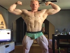 Babyface bodybuilder - short video