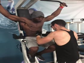 Black beast abs take more punishment