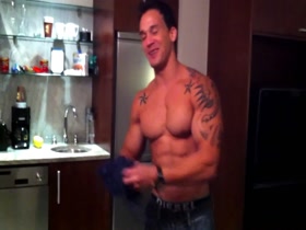 Marcel Flexes For Me