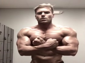 Burton Hughes posing