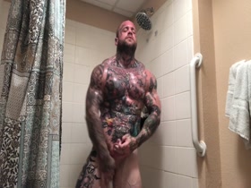 tattooed muscle