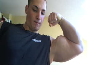 Baby faced Muscle God Flex