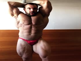 Greg B checking out studliness before getting on stage