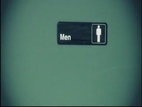 Muscle dude restroom fuck