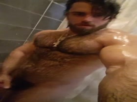 Alpha David in gym locker