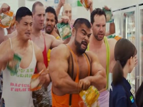 Bodybuilder TV ad