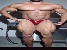 Sinful Body In Red Posers