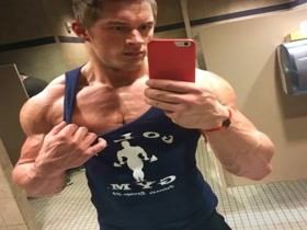 amazing young muscle